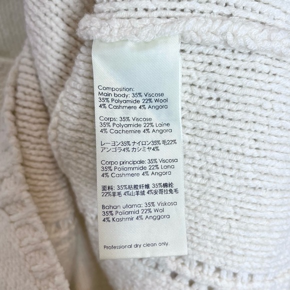 3.1 Phillip Lim Wool/Cashmere Blend Fringe Sweater - Picture 10 of 11